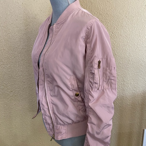 Blush Pink bomber jacket New Look - Medium - Picture 4 of 7